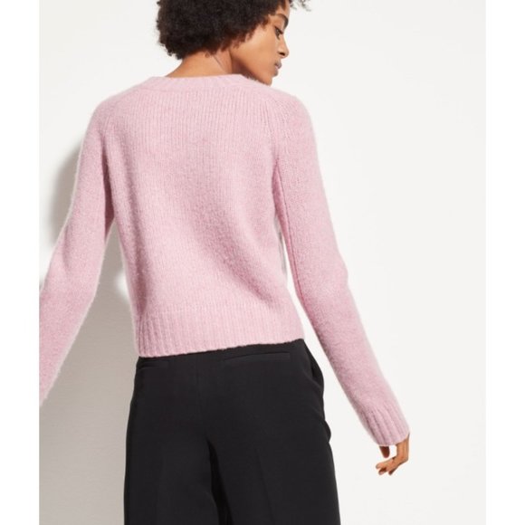 NWOT  Vince Shrunken Cashmere Mock Neck XS - Picture 5 of 11